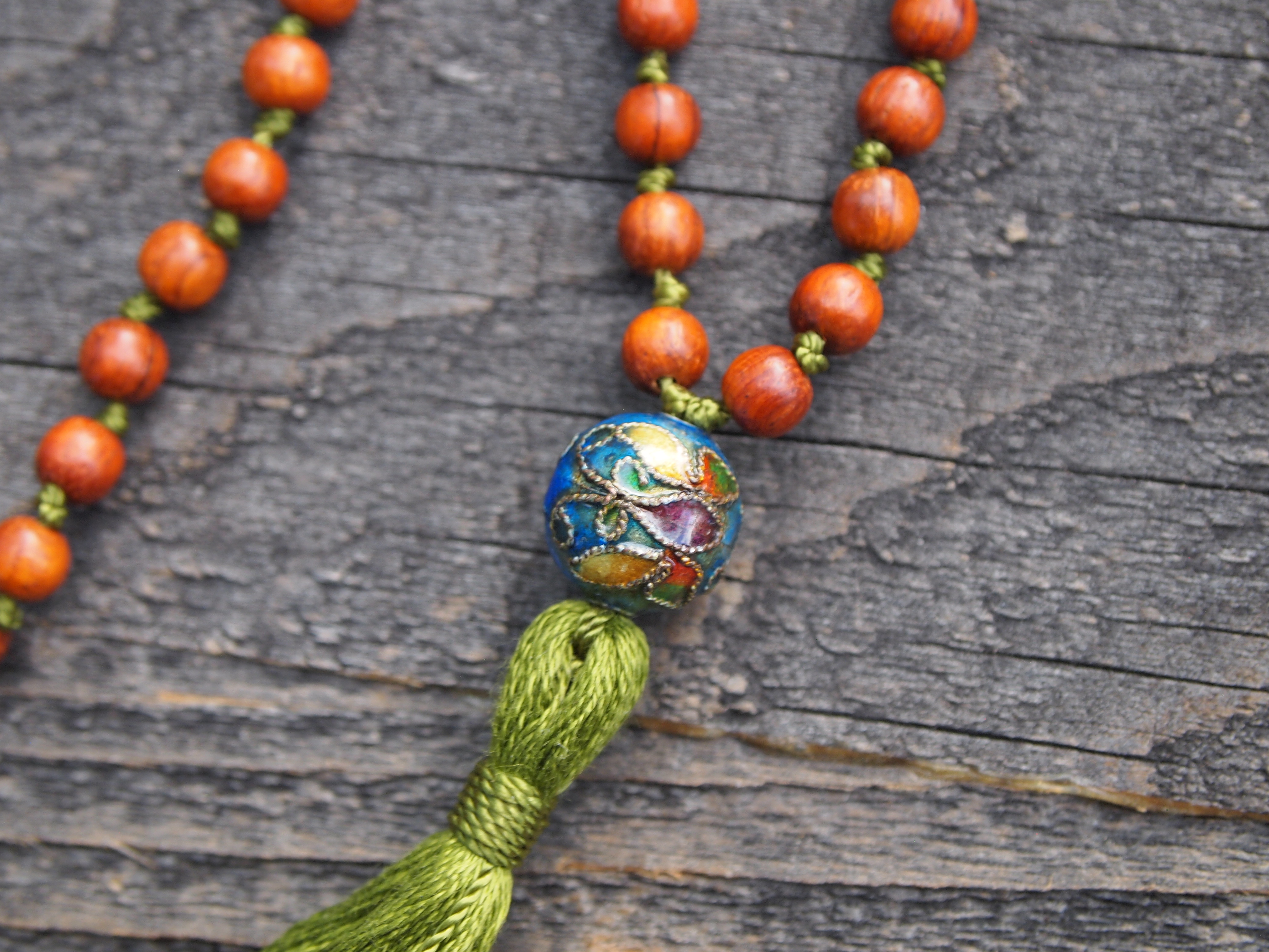 Natural Wood Sacred Mala