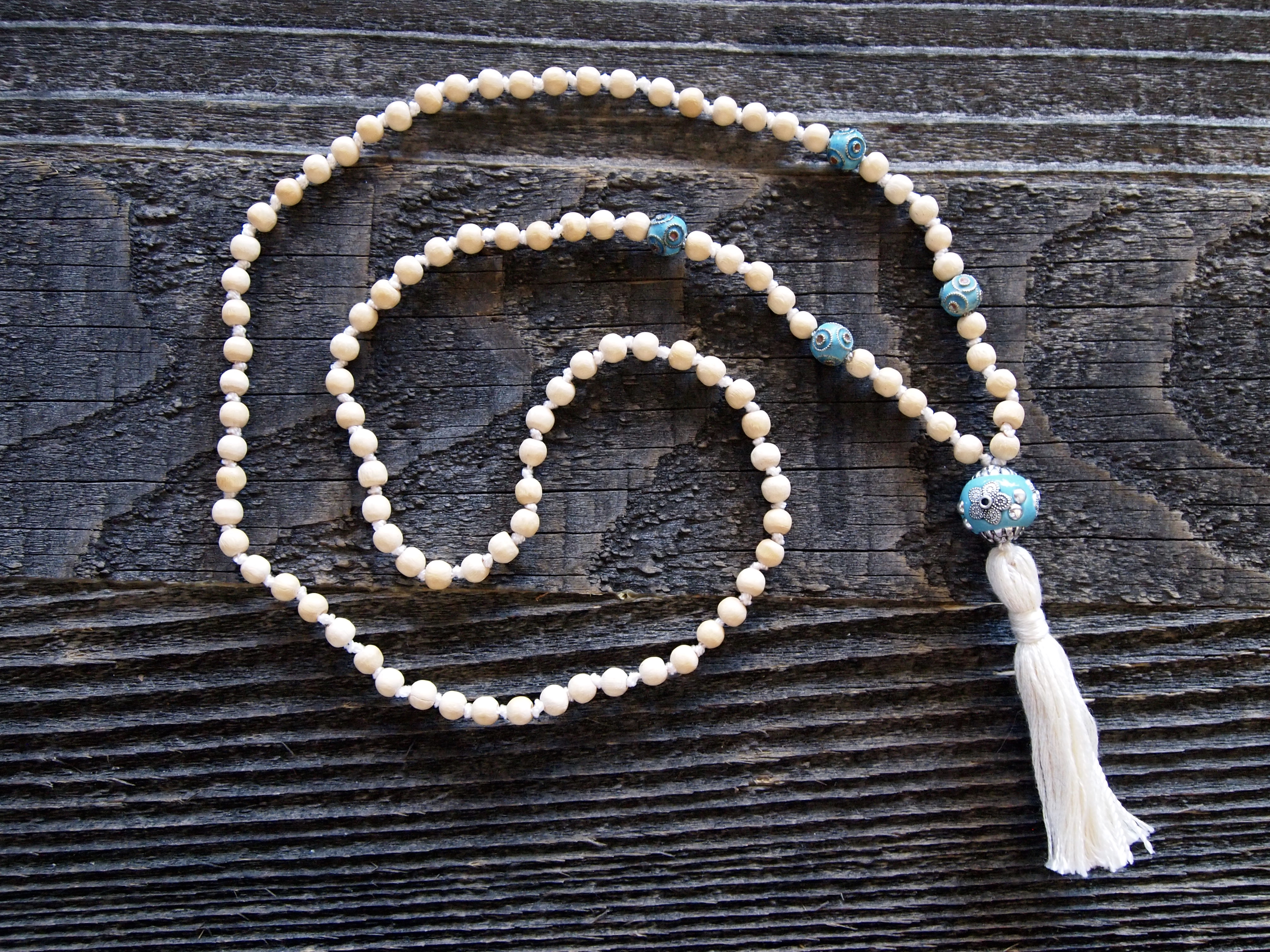 Natural Wood Sacred Mala