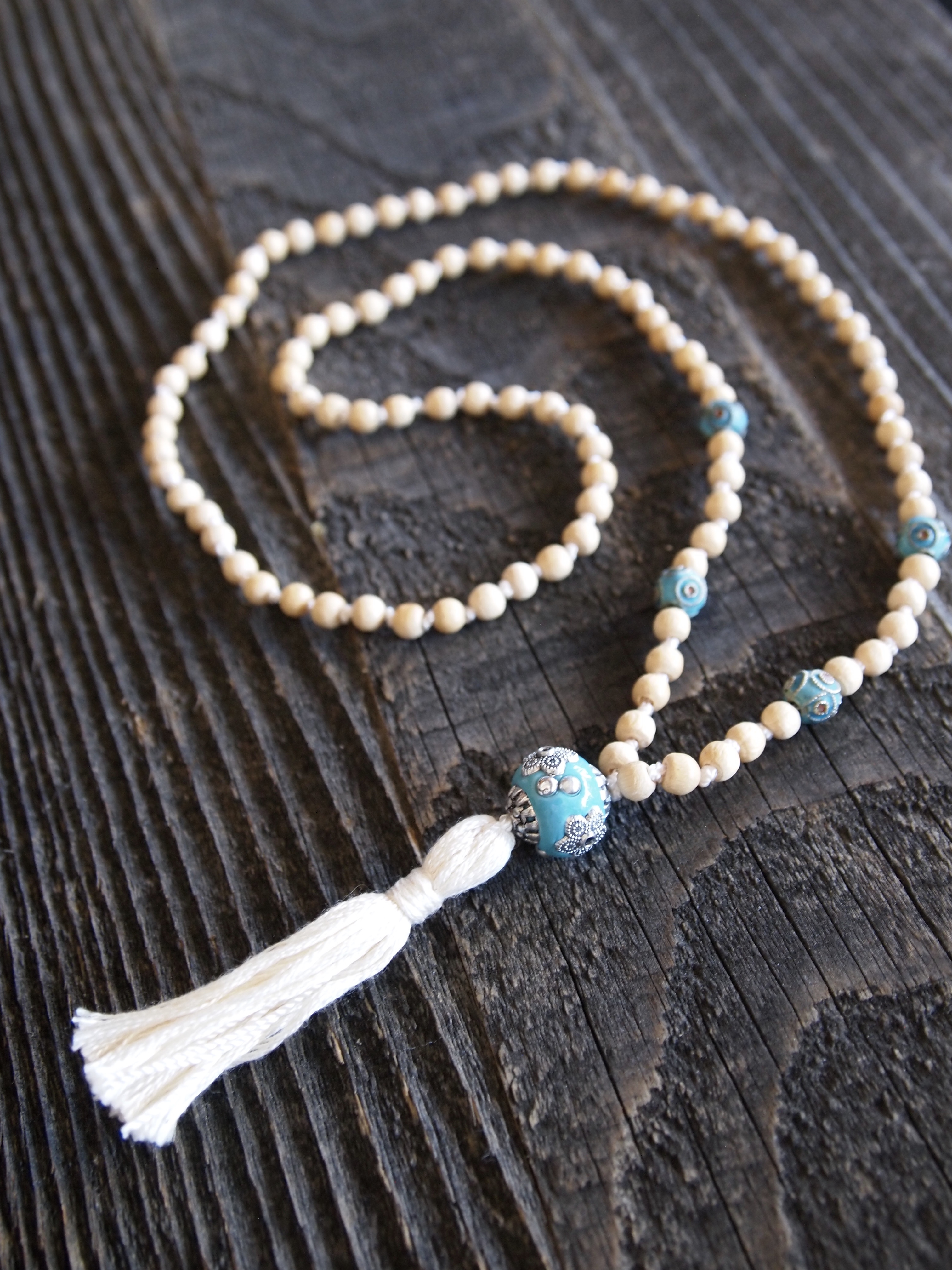Natural Wood Sacred Mala - Image 4
