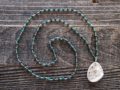 Emerald & Ocean Jasper Sacred Necklace